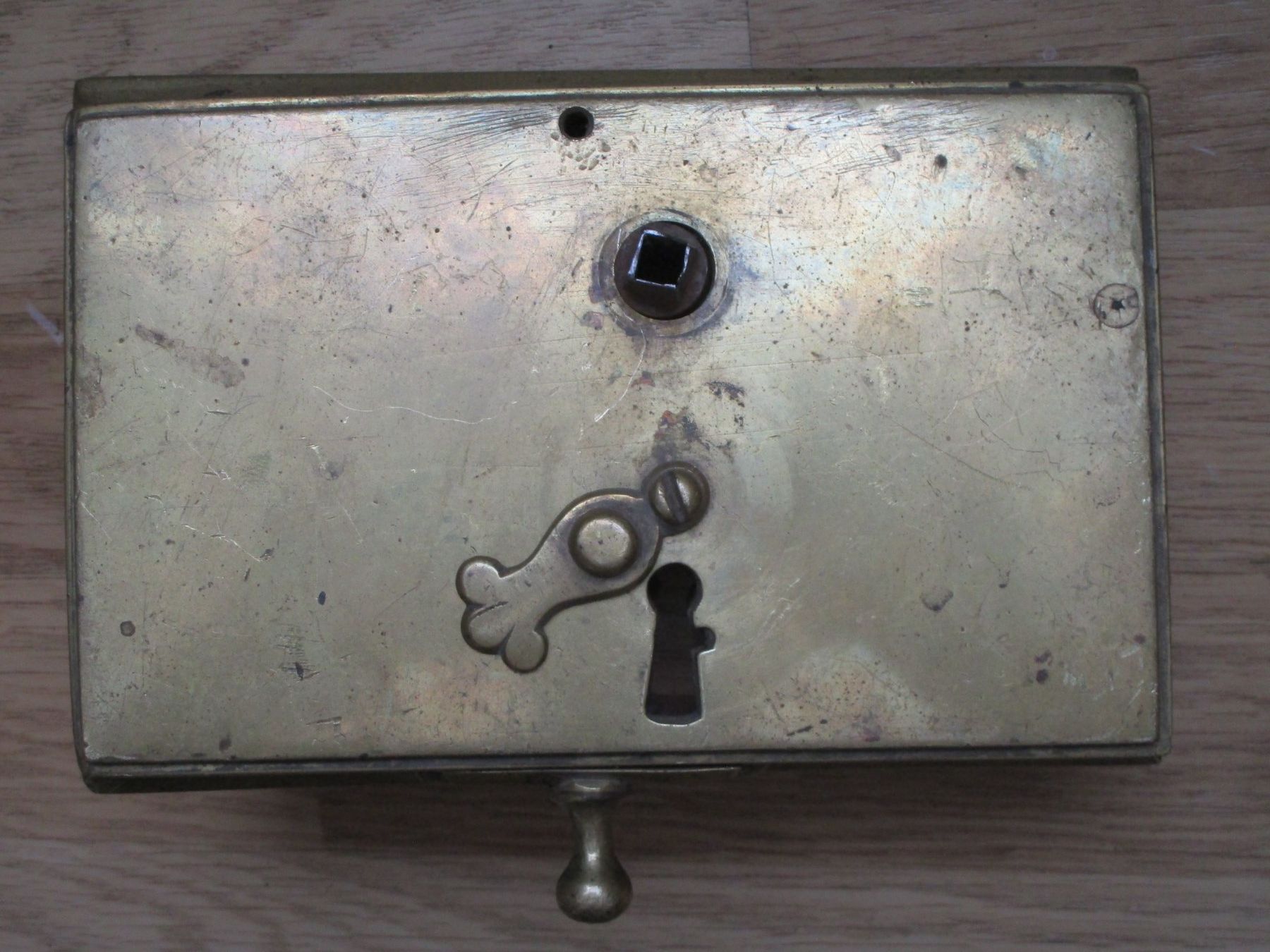 Cadenas: Antikes Türschloss  Messing – D'occasion à Heimberg par Lupo57