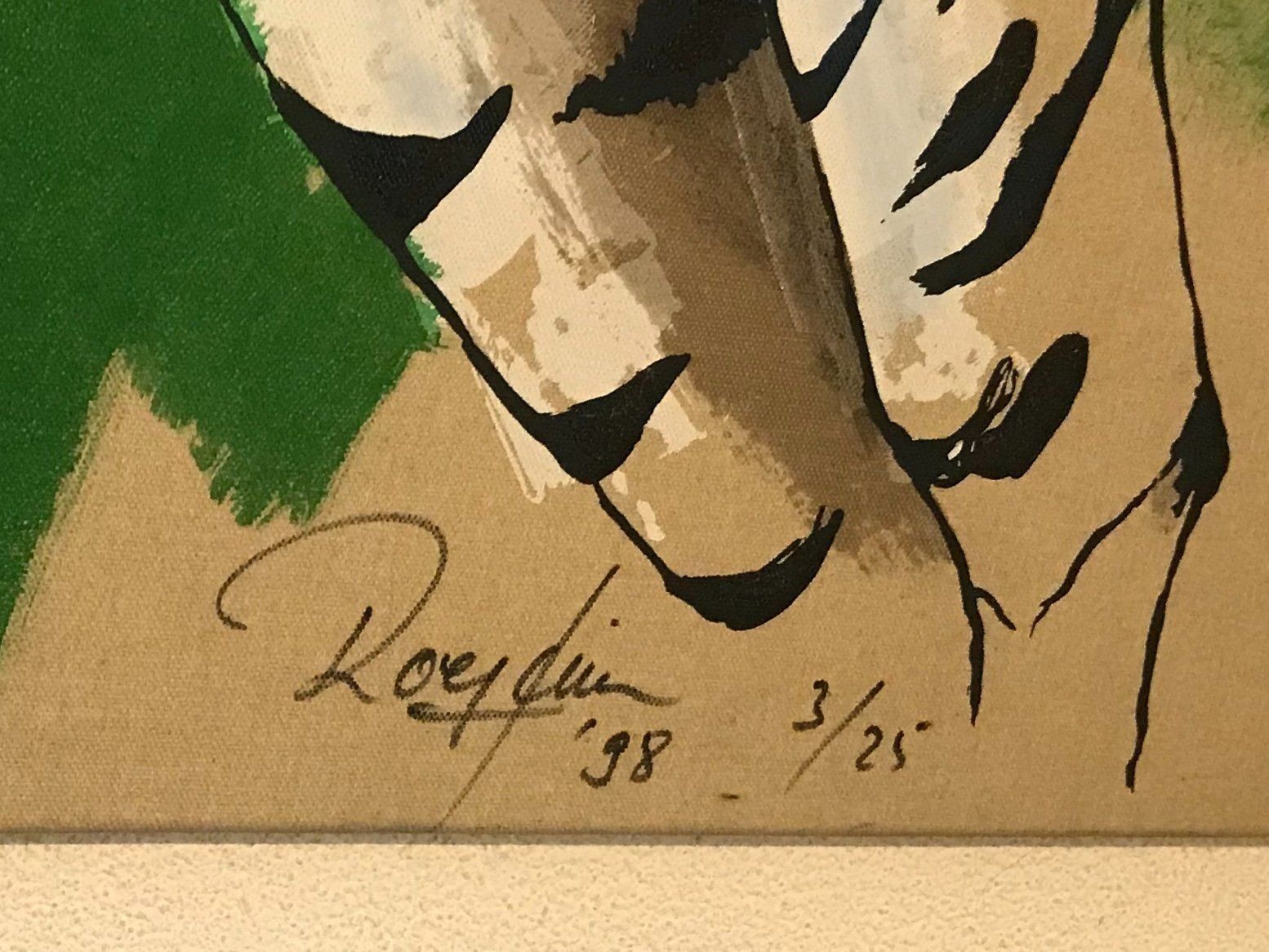 Grafica & Litografie: Rolf Knie, Serigraphie auf Leinen – Nuovo (secondo la descrizione) da Einsiedeln venduto da Fundgrube59