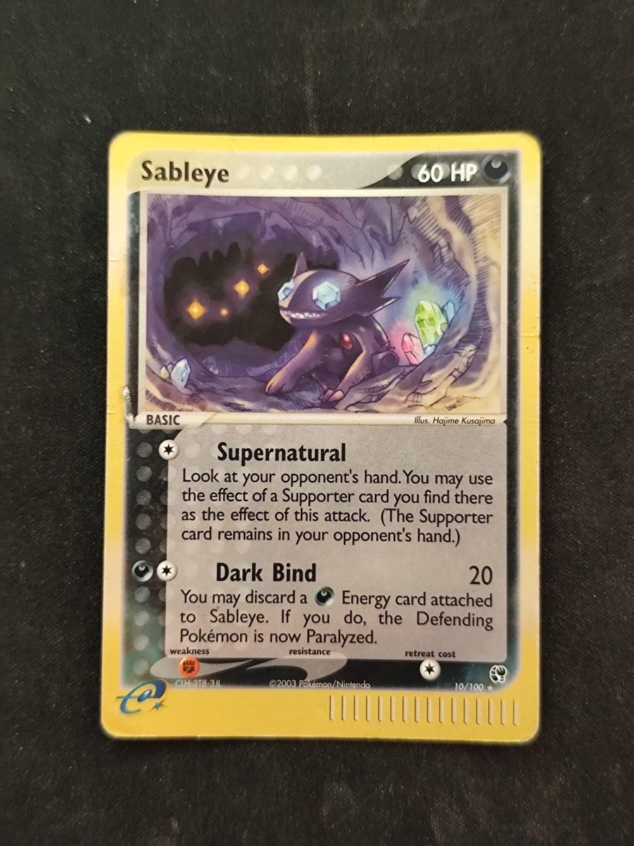 Pokémon Sammelbilder & Trading cards: Sableye Reverse Ex Sandstorm English – Gebraucht aus Basel von luc_8ghp