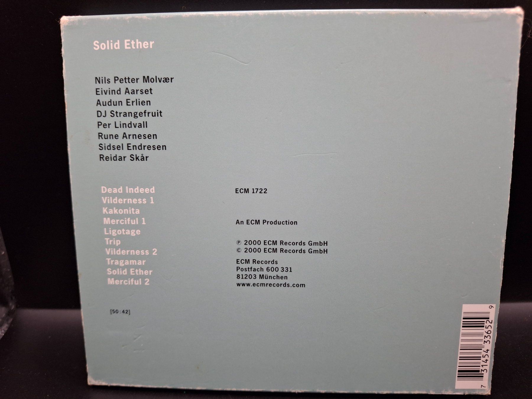 CD: Nils Petter Molvær – Solid Ether – Usato da St.Gallen venduto da jalamusic 1
