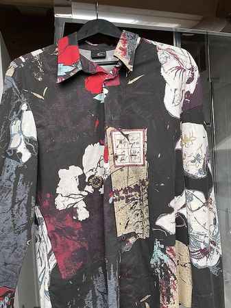 JUST CAVALLI Multicolor Hemd Gr. L