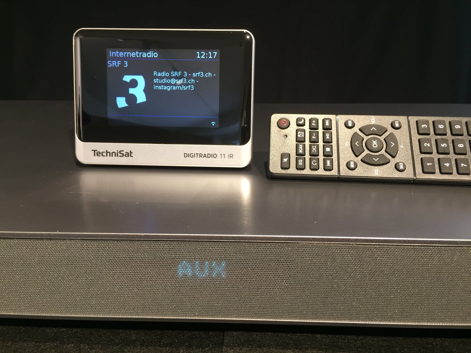 Technisat Radio: Panasonic Soundbar mit Technisat Digit Radio – Nuovo (secondo la descrizione) da Würenlingen venduto da Schneiderhifi