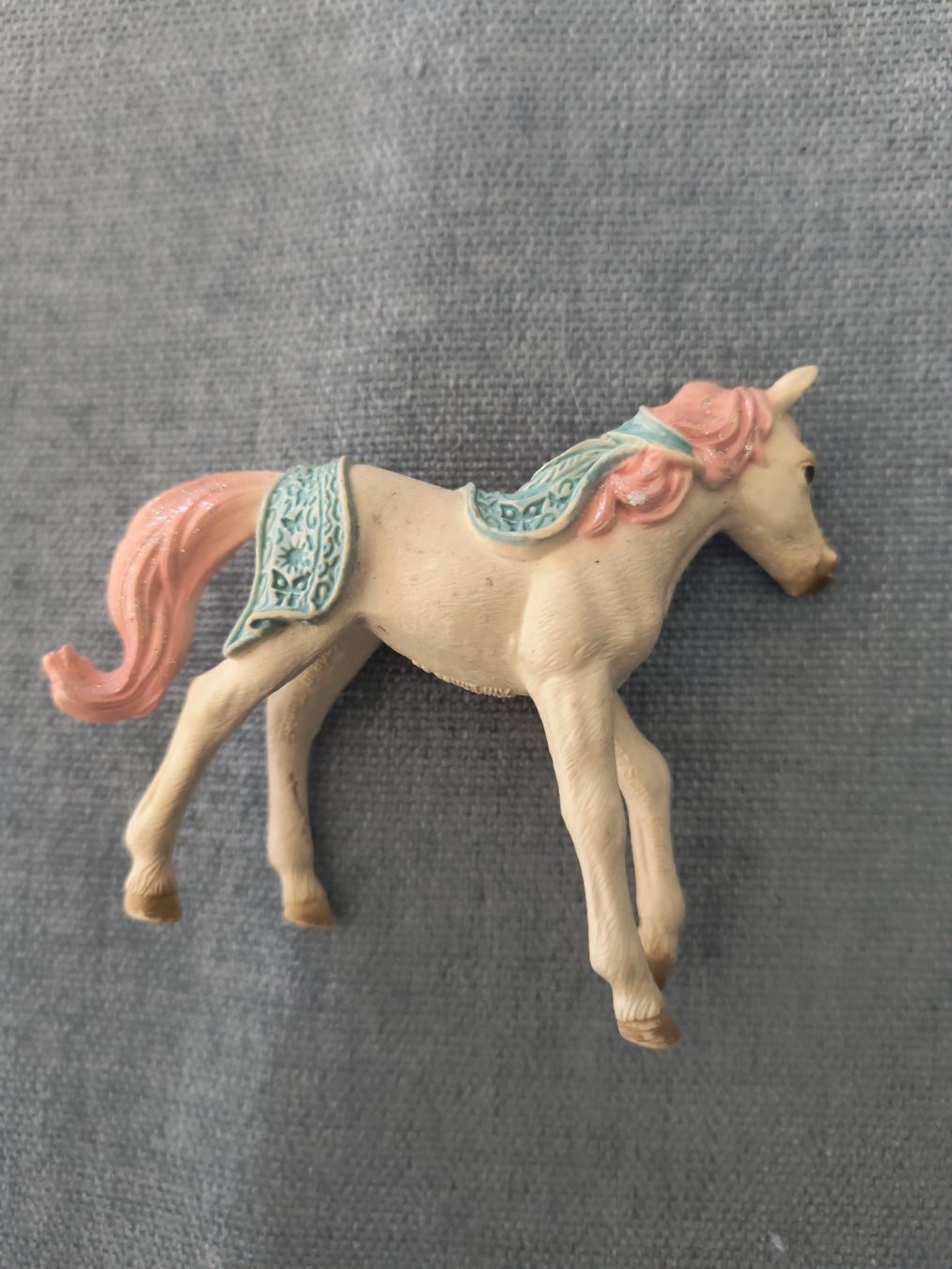 Schleich Statuette: Schleich Fohlen, süsses Pferdchen – Usato da Würenlingen venduto da pjs-at-tutti 1