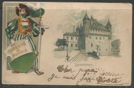 Carte P de 1903 ( Lausanne )