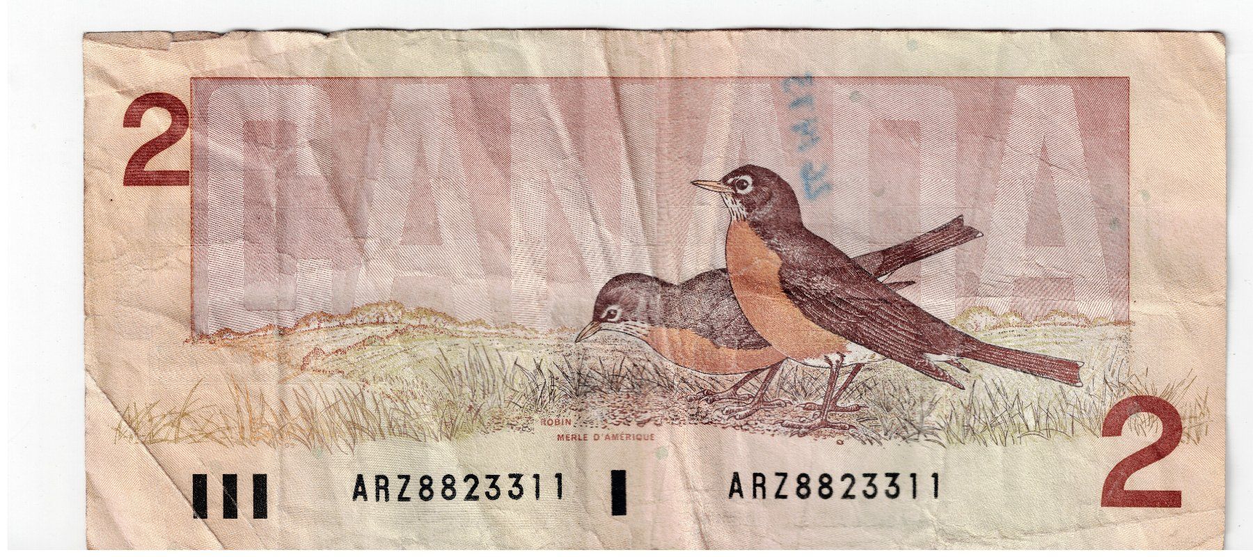 Banconote: Kanada $ 2 Dollars 1986 Banknote – Usato da Tenniken venduto da mik_6mxg 3