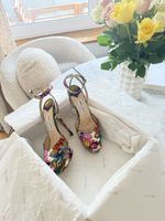 Jimmy Choo Lola Python Gr. 37,5