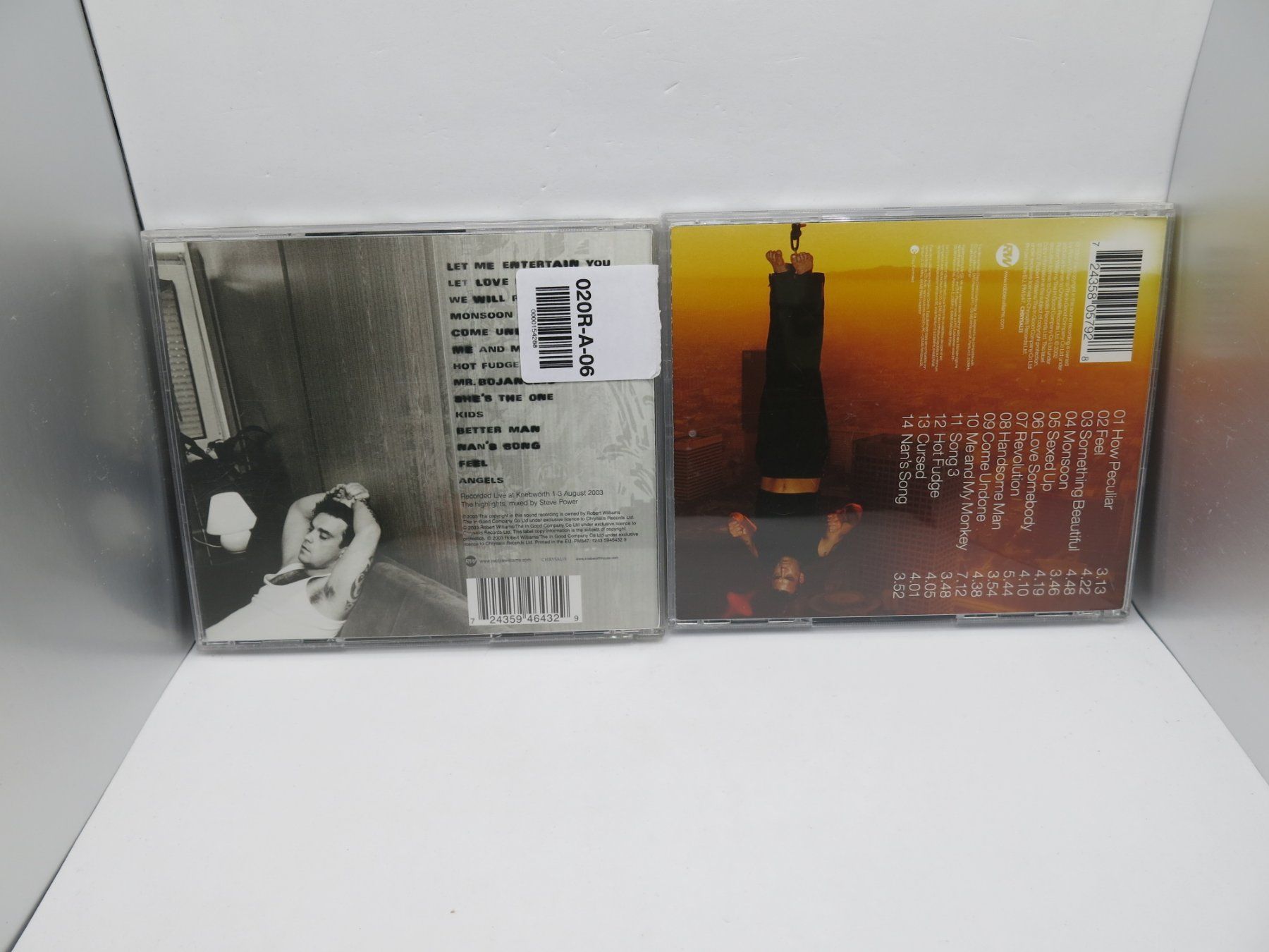CDs: 2 CD Robbie Williams Live Summer 2003 + Escapology – Gebraucht aus Ernetschwil von luisvonerni 1