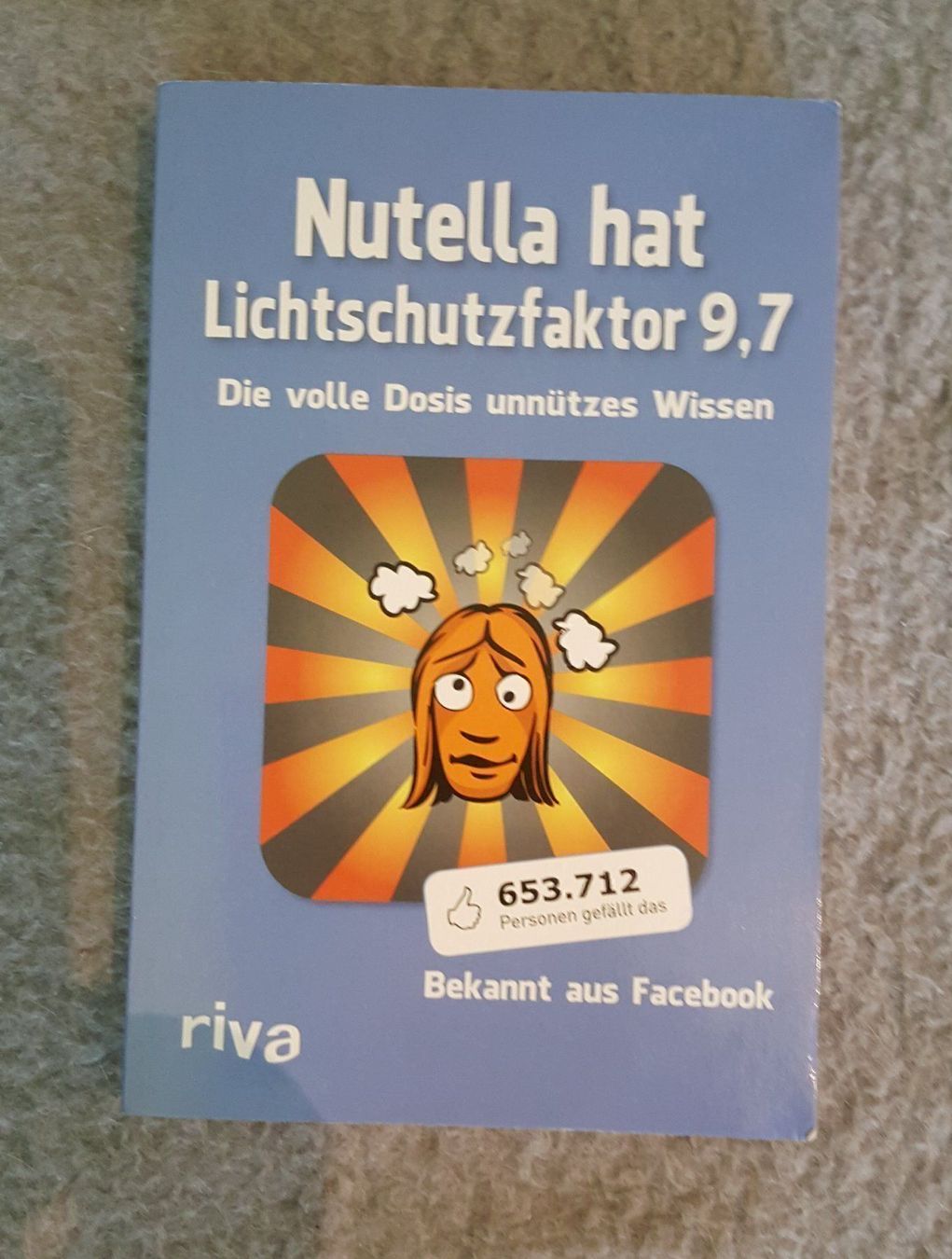 Bücher: Buch - Nutella hat Lichtschutzfaktor 9.7 – Gebraucht aus Leimbach TG von manu-tg