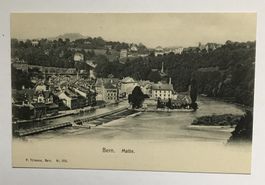 ALTE ANSICHTSKARTE BERN MATTE
