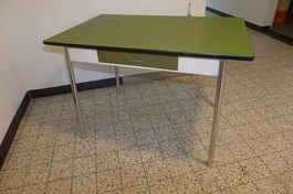 Kelkotisch Küchentisch vintage midcentury Platte Ölfarbe