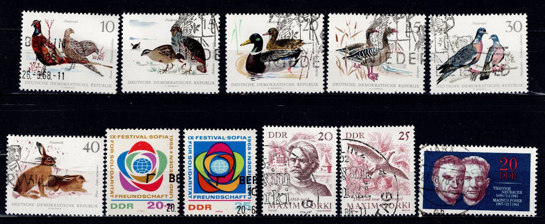 Tutti i francobolli: Briefmarken 41x DDR 8 – Usato da Tenniken venduto da mik_6mxg 4