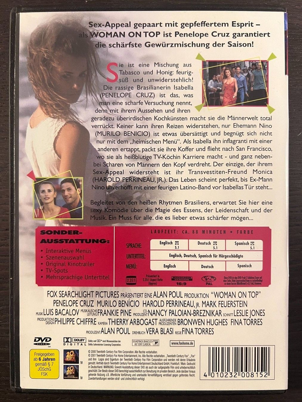 Tutti i DVDs: Woman on Top – Usato da Zürich venduto da FilmFreunde 1