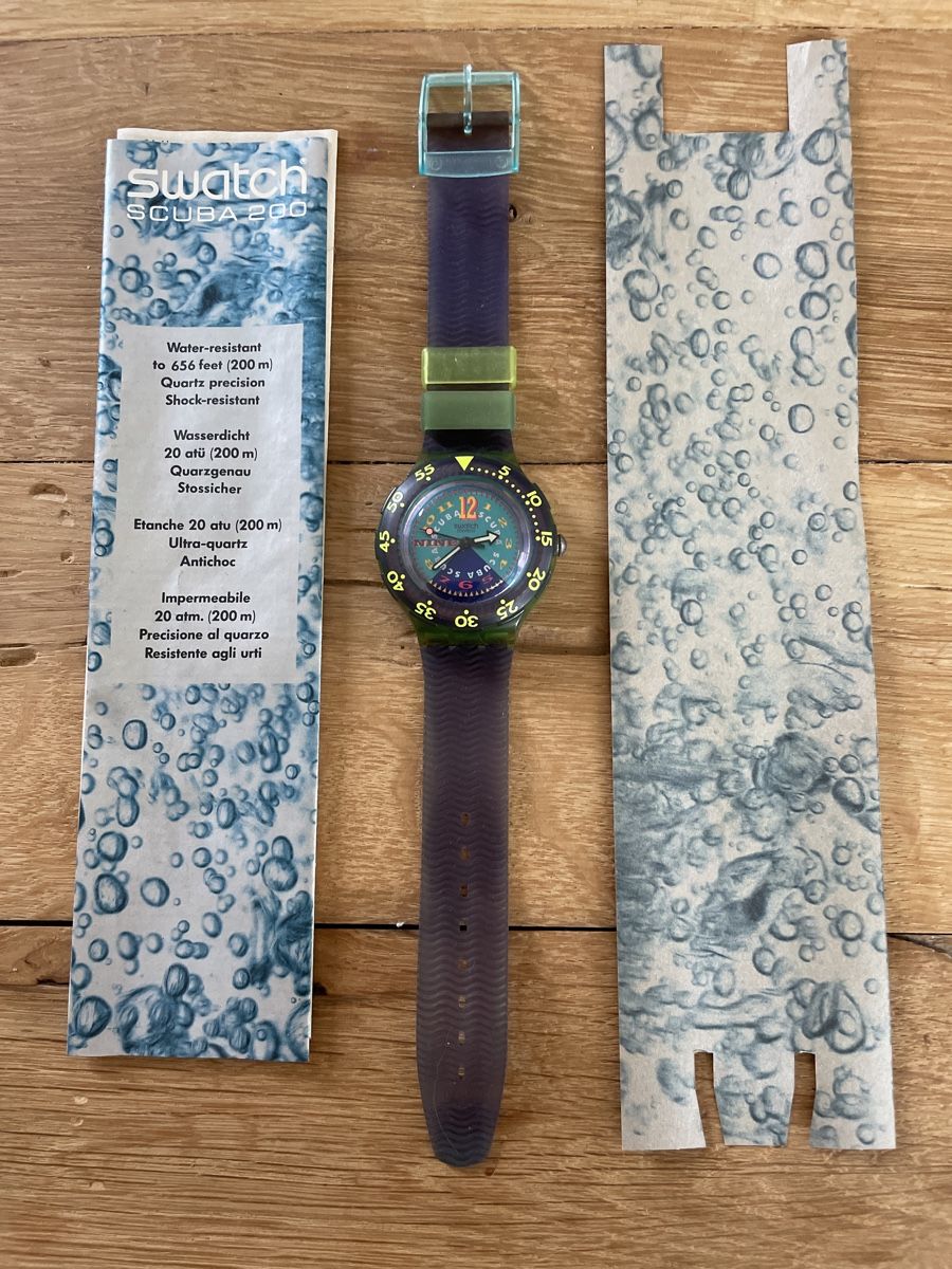 Swatch Orologi: Swatch SCUBA 200 – Usato da Winterthur venduto da cheerio97 1