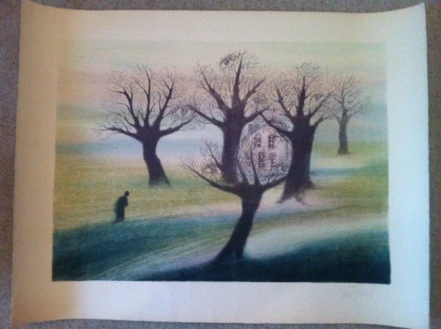 Grafica & Litografie: Lithographie von Urs Furrer – Usato da Einsiedeln venduto da artgallery59