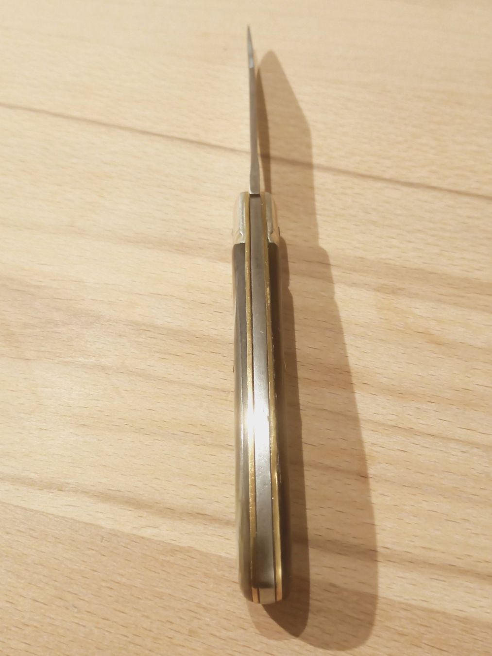 Victorinox Posate: Schönes "Bauernmesser mit Echthorn Griff" – Usato da Tuebach venduto da bac_7kpb 3