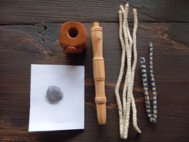 GRIECHENLAND "Holzpfeife" Set inkl. Reiniger (Neu&OVP)