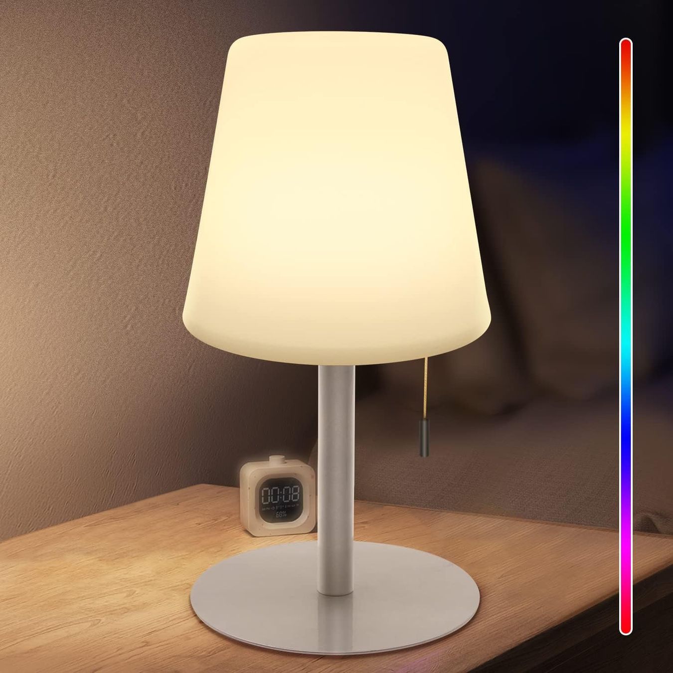 Lampen: LED Akku Tischlampe - 8 Farben – Neu und originalverpackt aus Nuglar von SaleRitter 1
