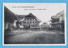 Grosshöchstetten - Gasthof zum Löwen - Pferdefuhrwerk
