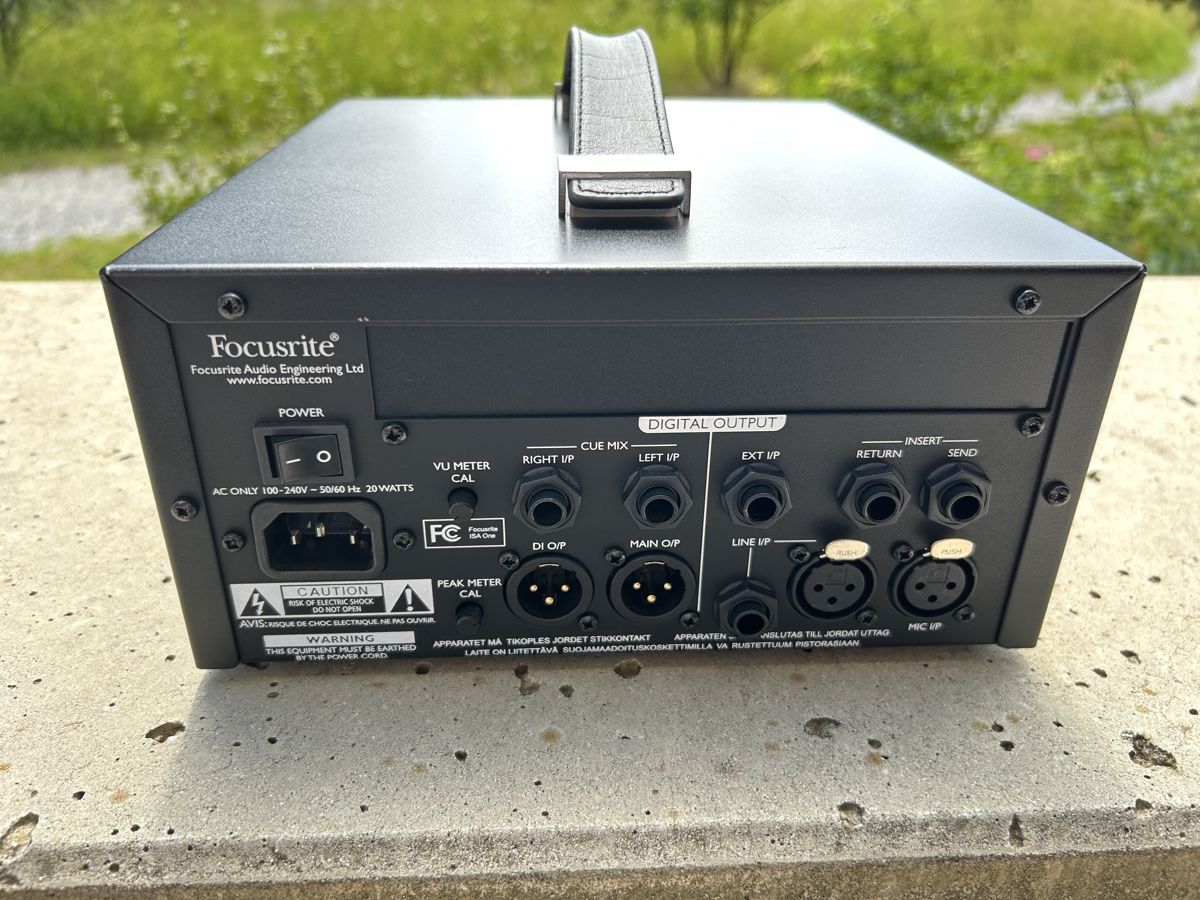 Focusrite Amplificatori: Focusrite ISA One Analog Mic-Preamp – Nuovo (secondo la descrizione) da Muttenz venduto da mahanii 4