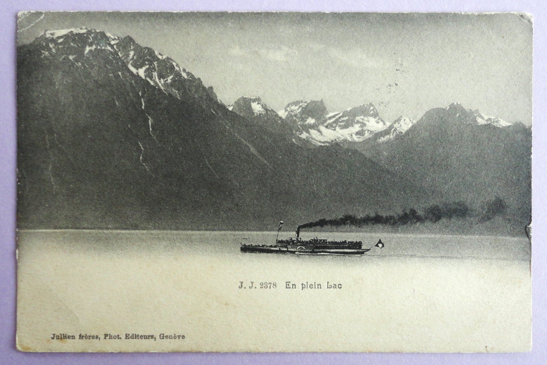 Cartes postales: En plein Lac – D'occasion à Fétigny par Billy2miny