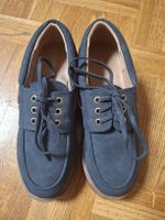 Anna Field Halbschuhe blau mit Plateausohle Grösse 38