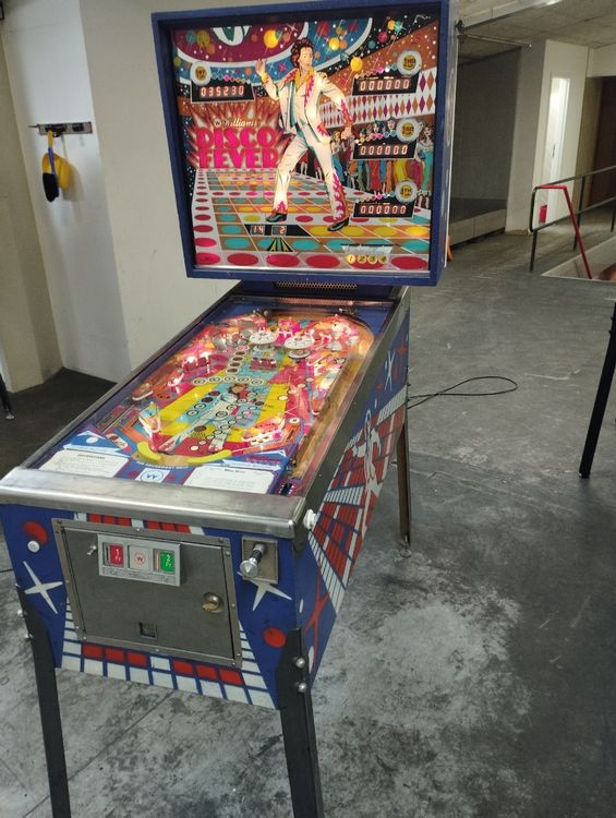 flipperkasten flipper pinball Williams disco fever | Kaufen auf Ricardo