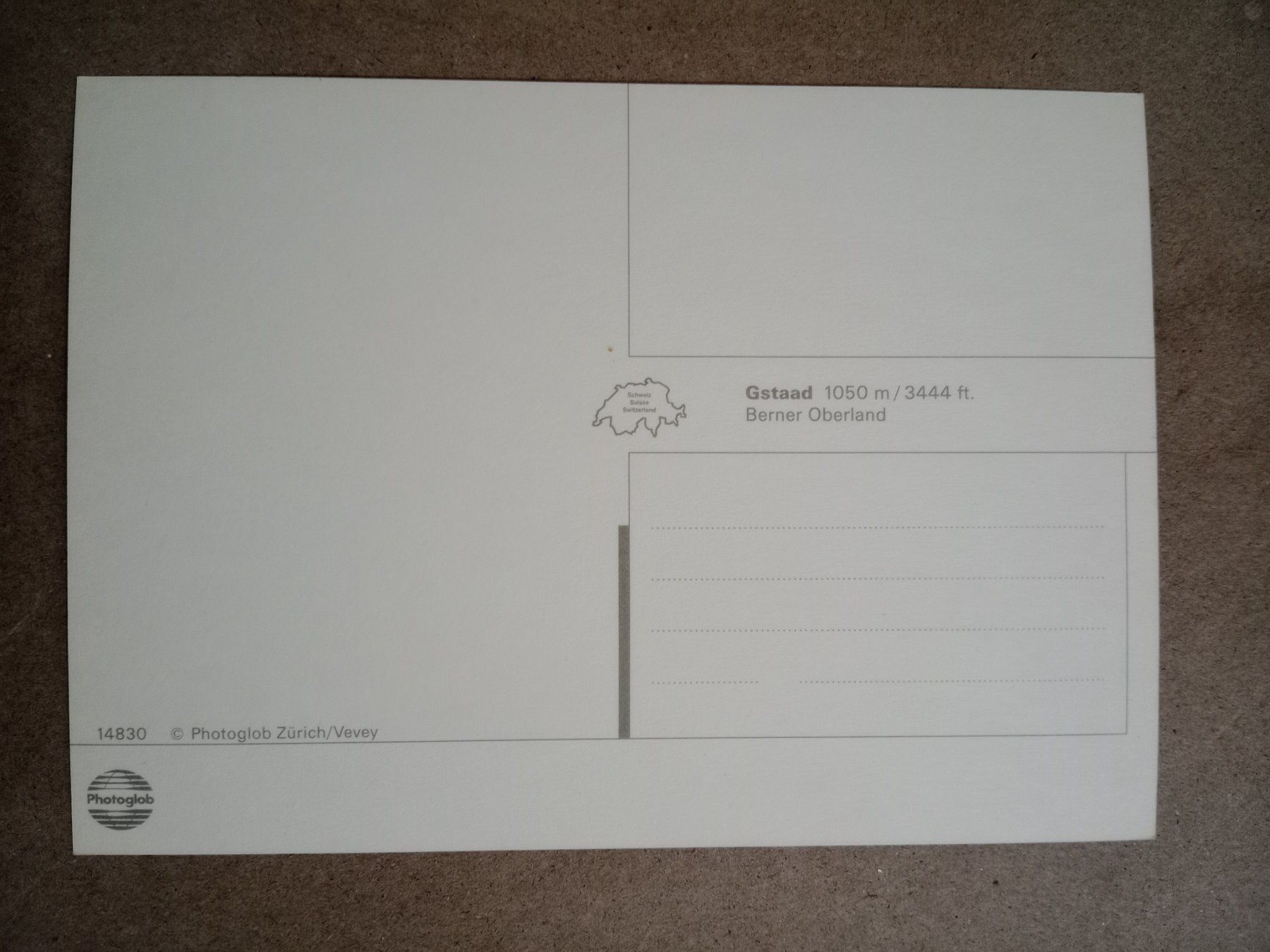 Cartoline postali: AK Gstaad Bern mehrbildrig – Usato da Küttigen venduto da Melisch1000 1