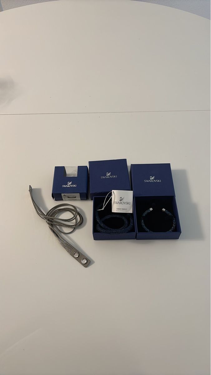 Swarovski Sonstiger Schmuck: Bracciali Swarovski, 3 pezzi – Neu (gemäss Beschreibung) aus Cureglia von sha_z8tg