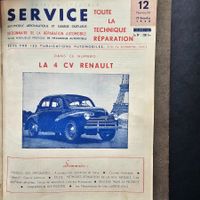 Reparaturleitfaden Service Renault 4 CV 1948