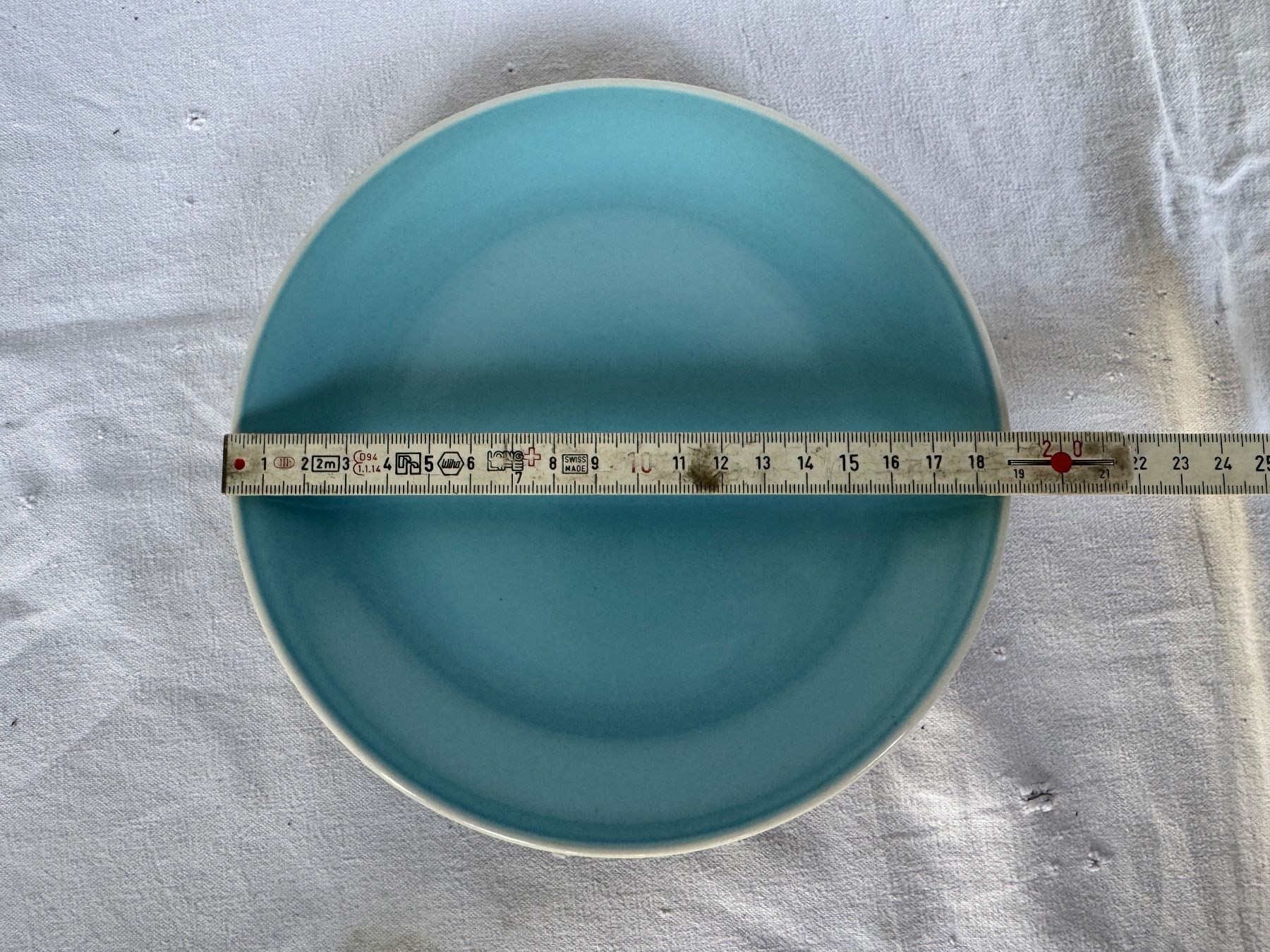 Rössler Teller: Assiette Rössler bleu Design Rössler platte blau – Gebraucht aus GRAND - LANCY von petitpain67 6