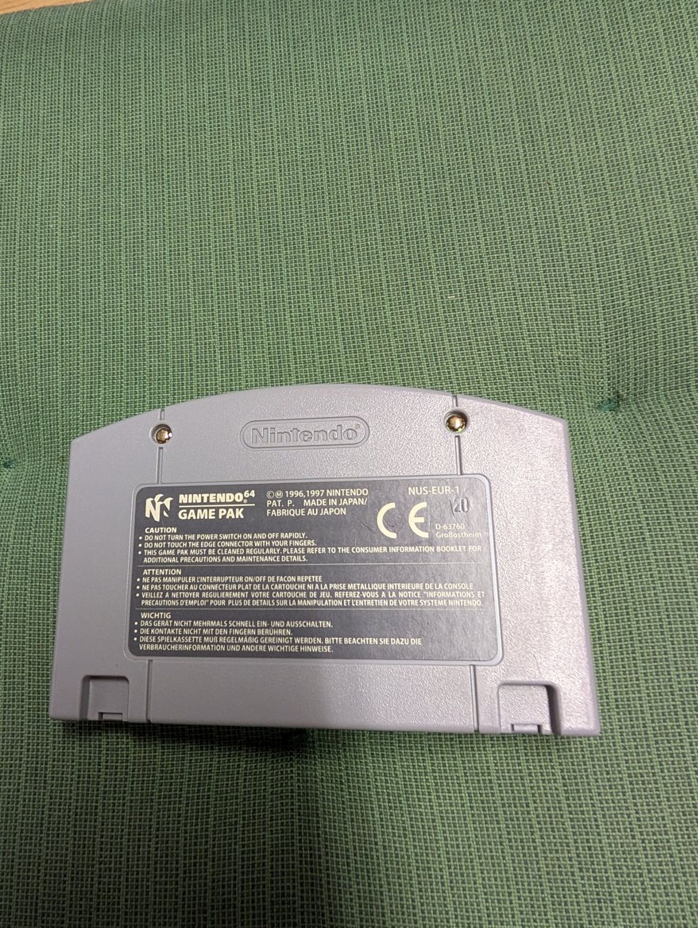 Giochi: Fifa 99 Nintendo 64 – Usato da Giubiasco venduto da Ticinerd 1