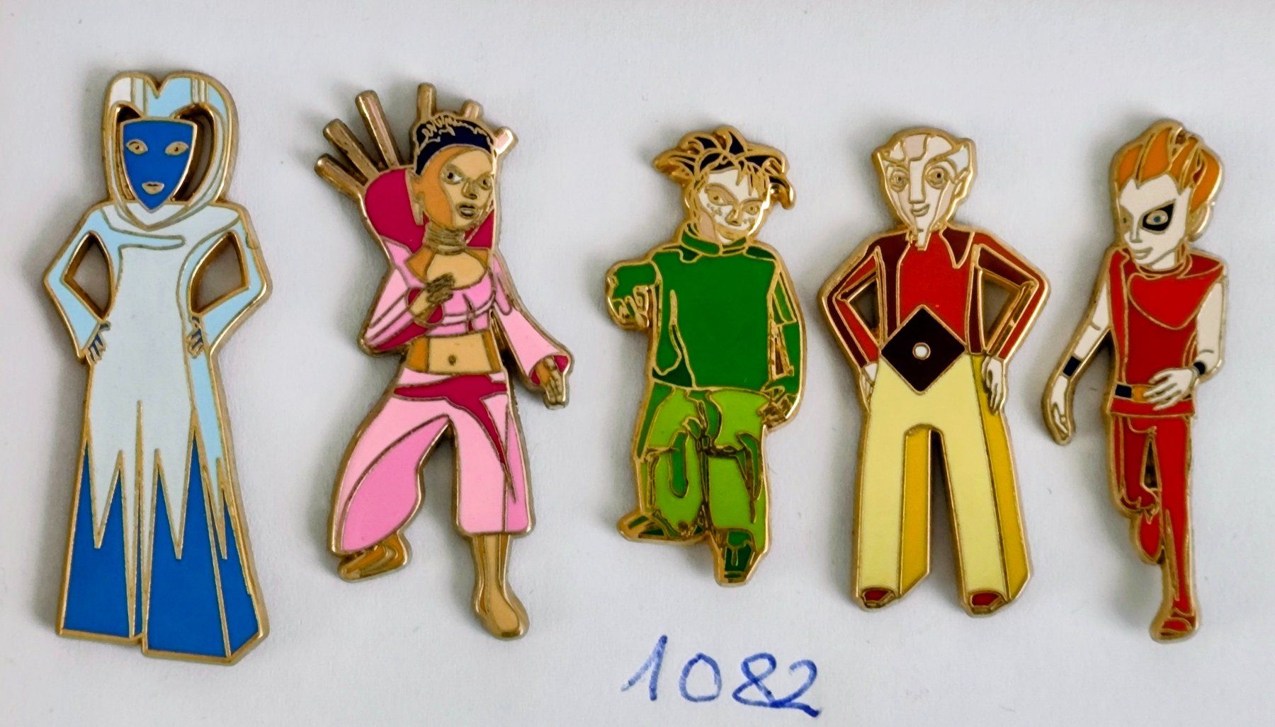 Plaquettes & Badges: 5  Pins  Comic limitiert und nummeriert Nr. 1082 – D'occasion à Pfäffikon ZH par Colacity