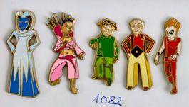 5  Pins  Comic limitiert und nummeriert Nr. 1082