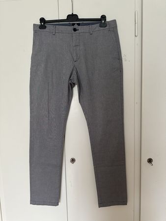 Strellson Hose grau Gr. 34/32 Regular Fit