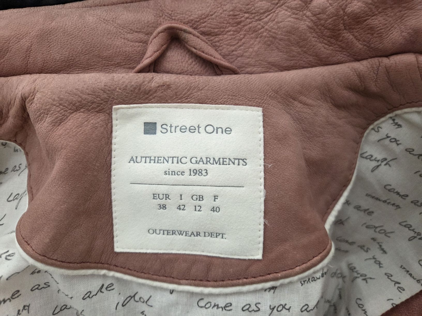 Giacche: Lederjacke Echtleder street one – Usato da Wangen b. Olten venduto da Sunny1211 2