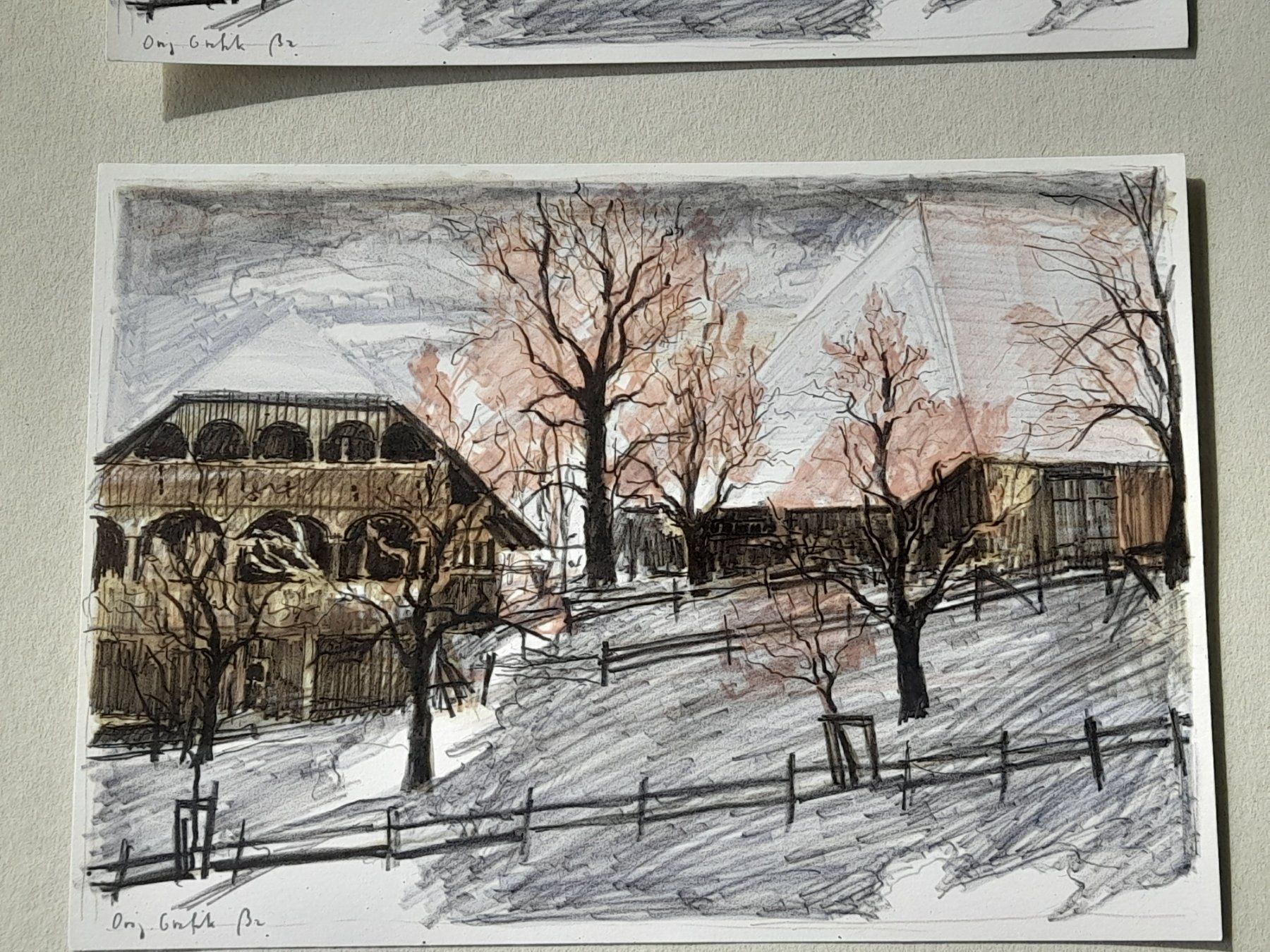 Grafiken & Lithographien: 2 x Fred Baumann Lithos – Gebraucht aus Thun von Treff.....e 1