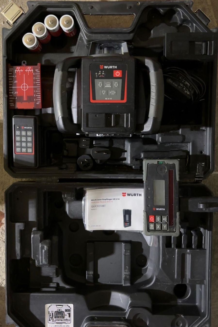 Misurare: Laser Rotatif/Rotationslaser Wurth RL 5 14 – Usato da Echallens venduto da Tools0101