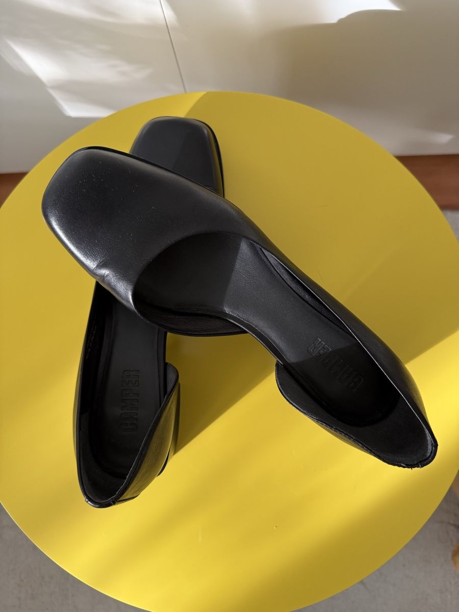 Camper Scarpe da donna: Camper Schuhe schwarz eckige Form Grösse 39 – Usato da Schaffhausen venduto da ModestyB 1