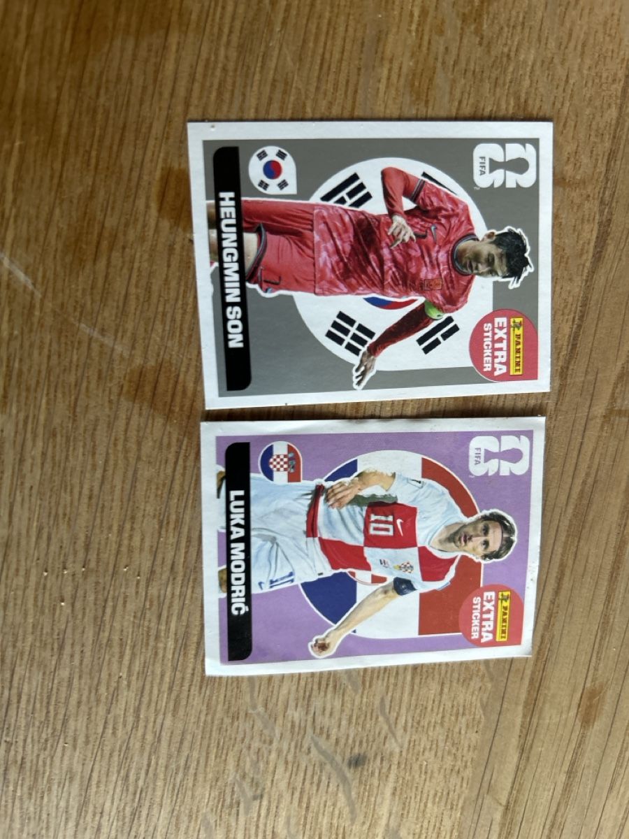 Topps Aufkleber: Son und modric extra sticker – Neu (gemäss Beschreibung) aus Horgen von wilmaa88