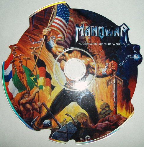 CDs: Manowar, Warriors Of The World - CD Shape – Neu (gemäss Beschreibung) aus Oberentfelden von