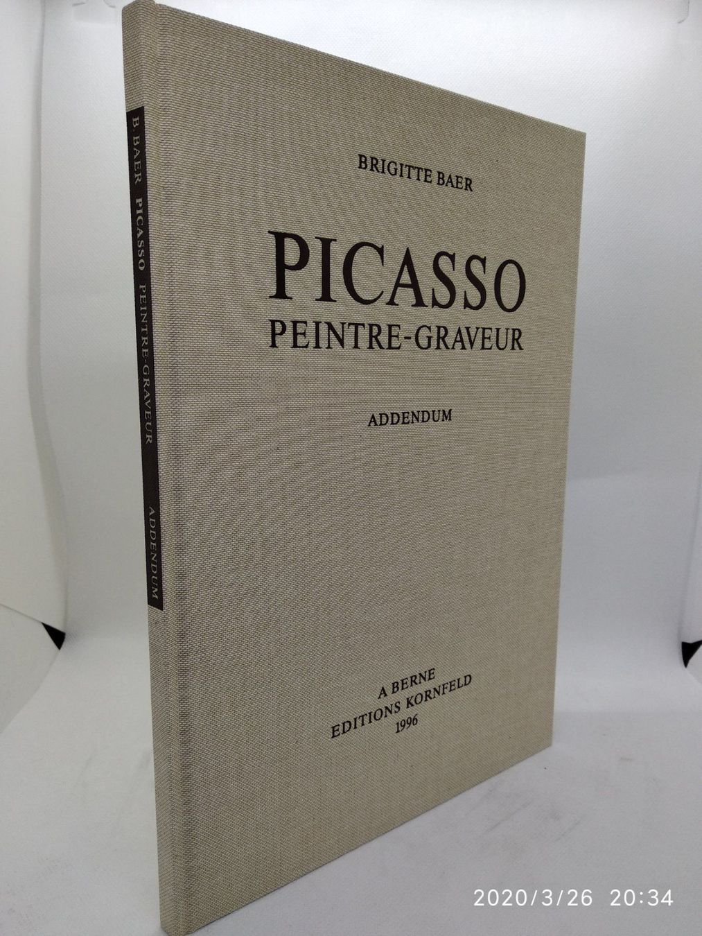 Libri: PABLO PICASSO WERKVERZEICHNIS – Usato da Goldach venduto da Gaip 2