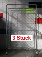 3 Weingestelle Favre, Metall à 221 Flaschen (663 Fl.)