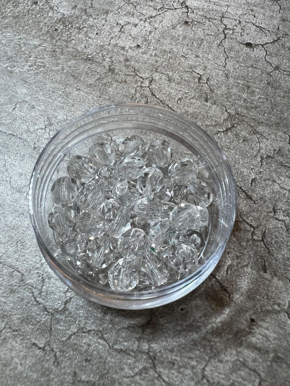 Perle (finte): Glasschliffperle - Farbe Transparent / 6 mm / Rayher – Nuovo (secondo la descrizione) da Stein AG venduto da Anastasia_Asya 2