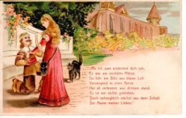Prägekarte - Stempel Feldmoos bei Escholzmatt 1906