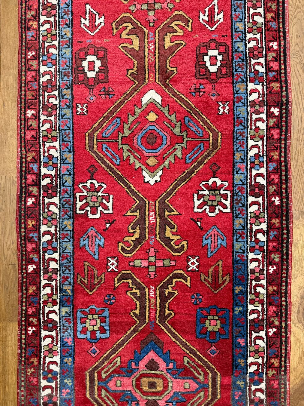 Tappeti: Antiker Heriz Läufer Perserteppich - Extrem Selten – Usato da Bennau venduto da Mayer_Carpets 4