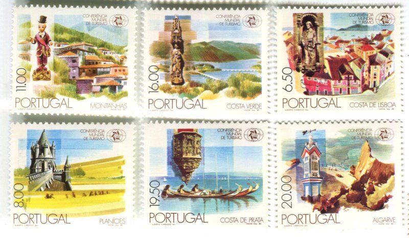 Tutti i francobolli: Briefmarken "Tourismus". Portugal – Nuovo e nell'imballaggio originale da Basel venduto da Butsch5
