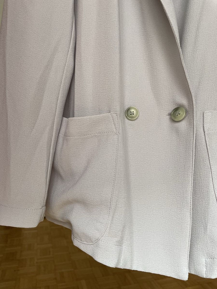 Giacche: American Apparel Blazer Jacke, hellblau/creme, Gr. S/M – Usato da Zürich venduto da Carlajimena 5