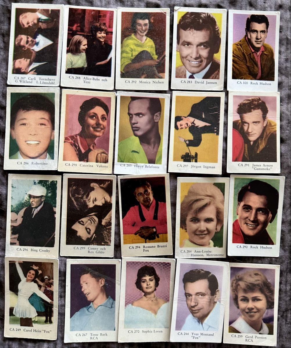 Sammelbilder & Trading cards: Filmstars  – Gebraucht aus Duebendorf von Fczfanrobi