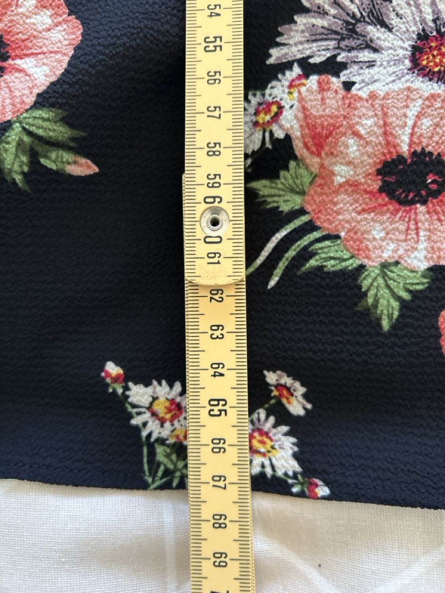 Only Camicette: Bluse von Only, Grösse 40, blau mit Blumenprint – Nuovo (secondo la descrizione) da Erlinsbach SO venduto da hallon480 6