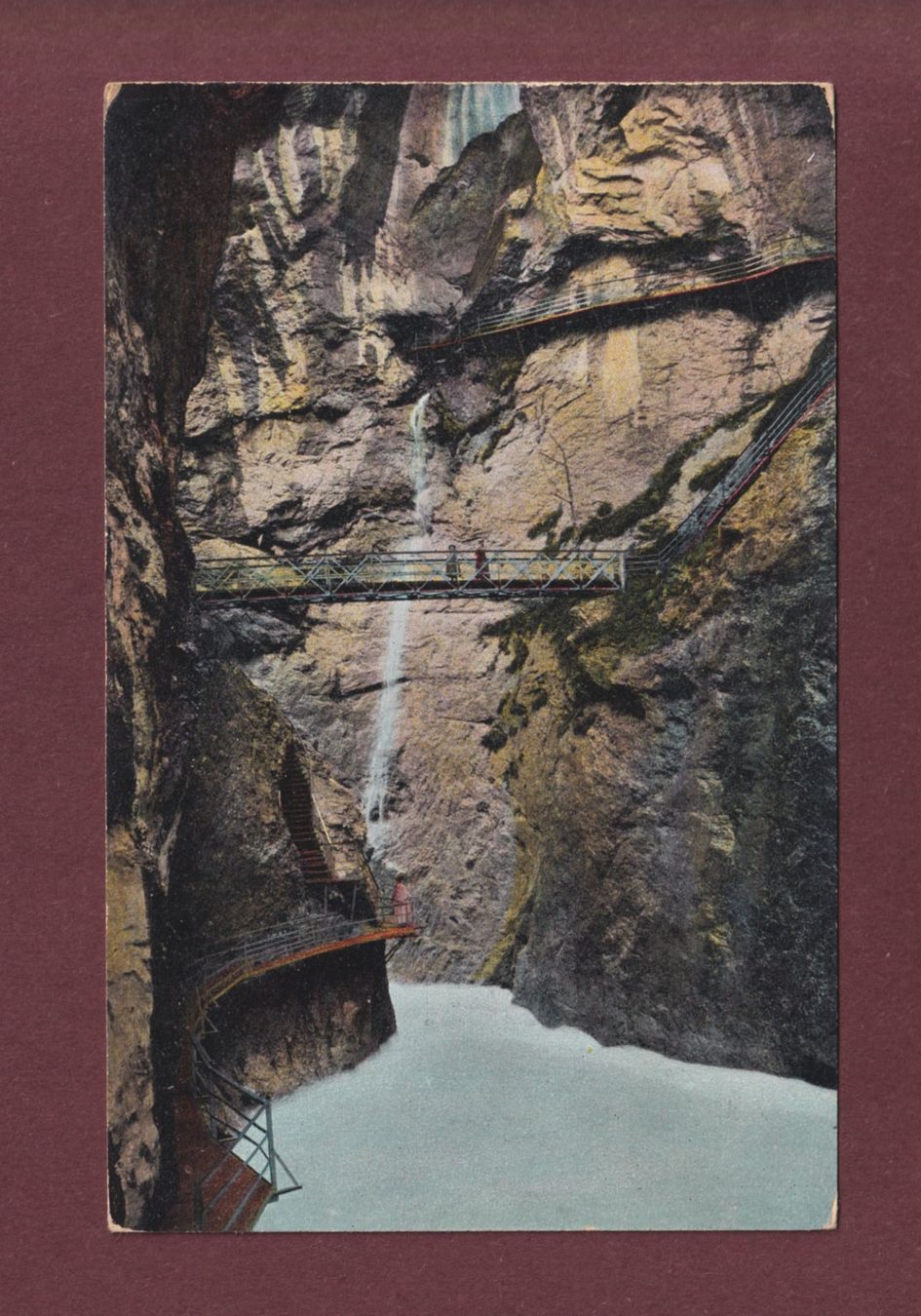 Ansichtskarten: AARESCHLUCHT – Gebraucht aus Pully von nicecards